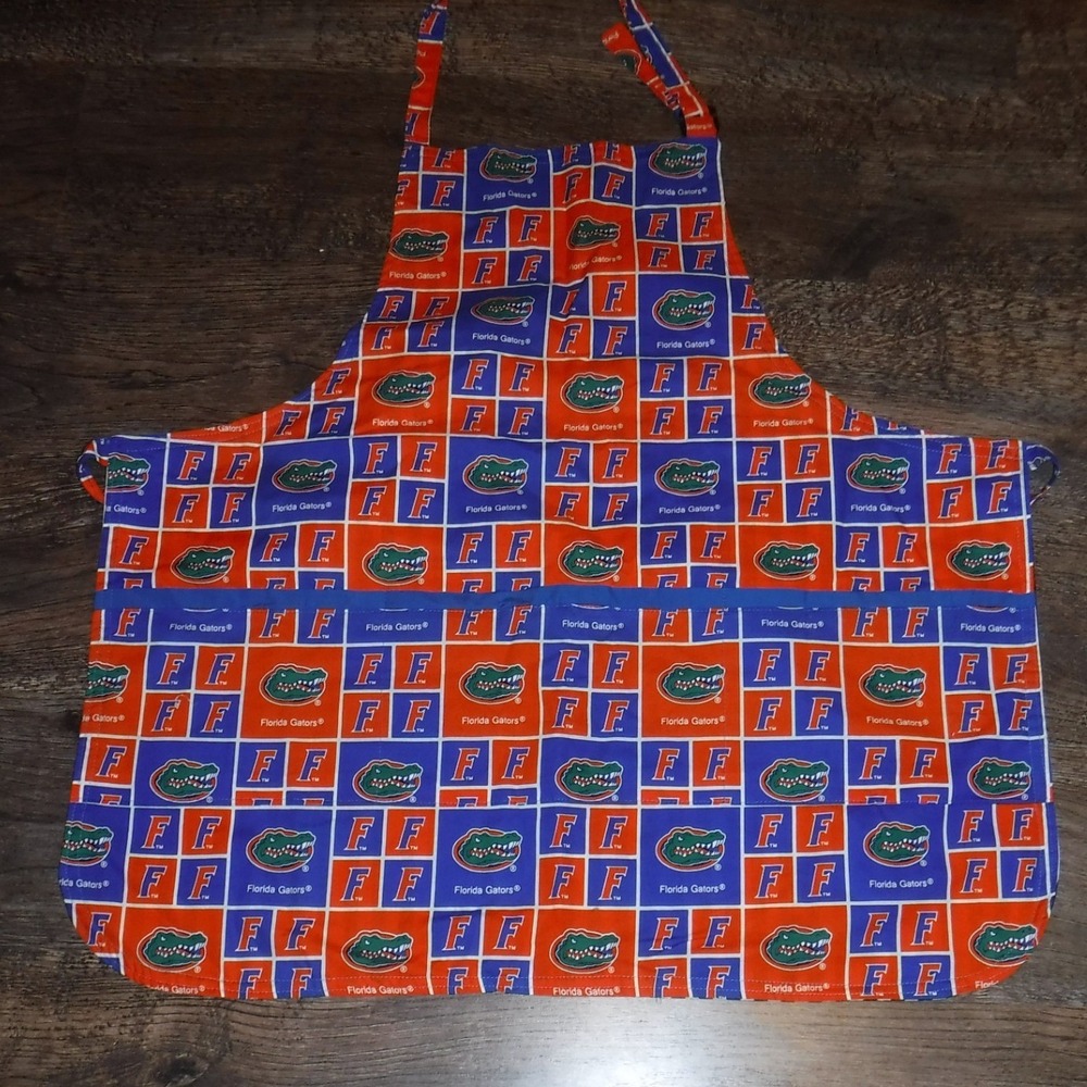 Florida Gators Football Apron Kitchen Cooking Baking Tailgating One Size - Picture 2 of 7